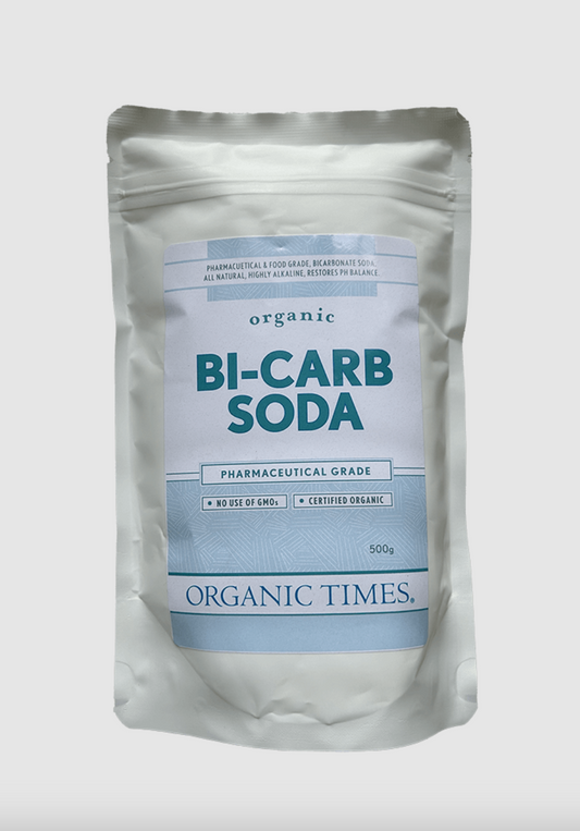 Organic Times Bi-Carb Soda 500g, Pharmaceutical Grade