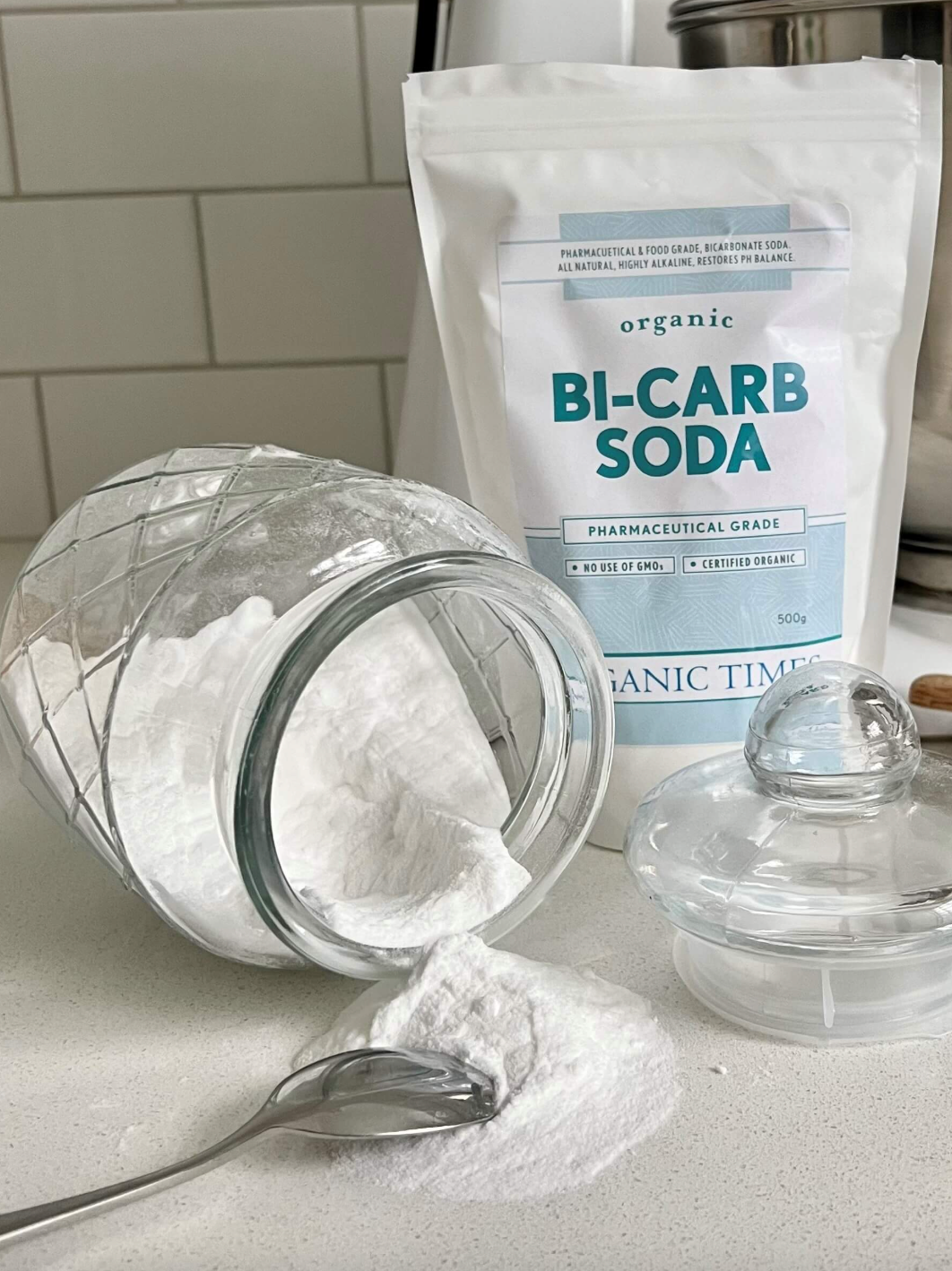 Organic Times Bi-Carb Soda 500g, Pharmaceutical Grade