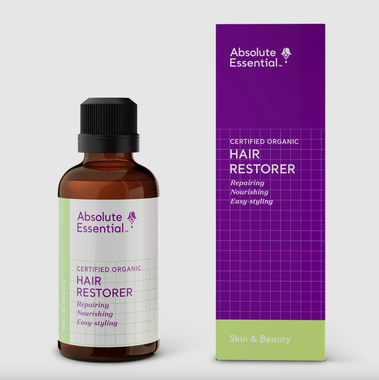 Absolute Essential Certified Organic Hair Restorer 50mL, Repairing & Nourishing
