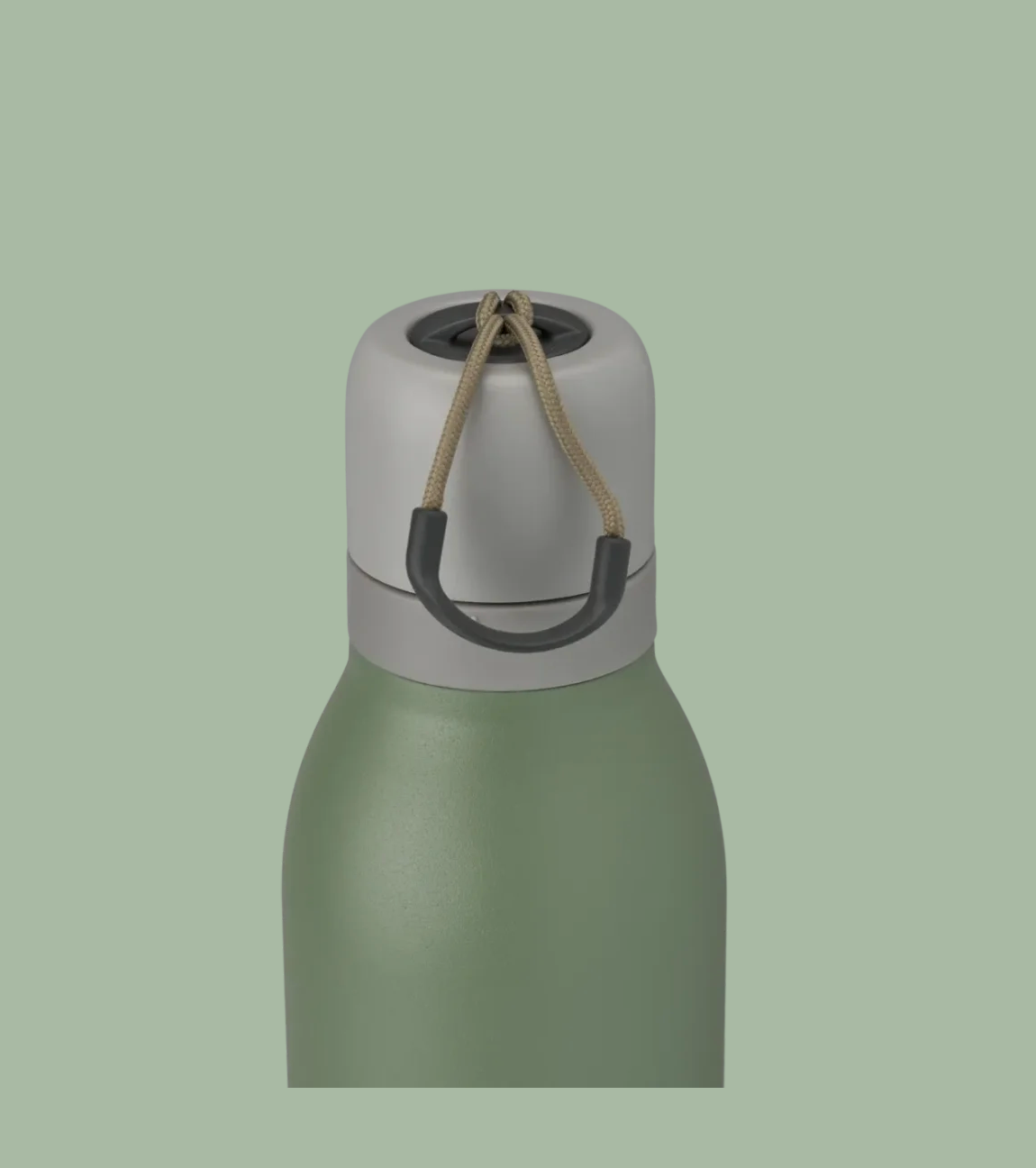 Owala FreeSip Twist Stainless Steel Water Bottle 24oz, Green House