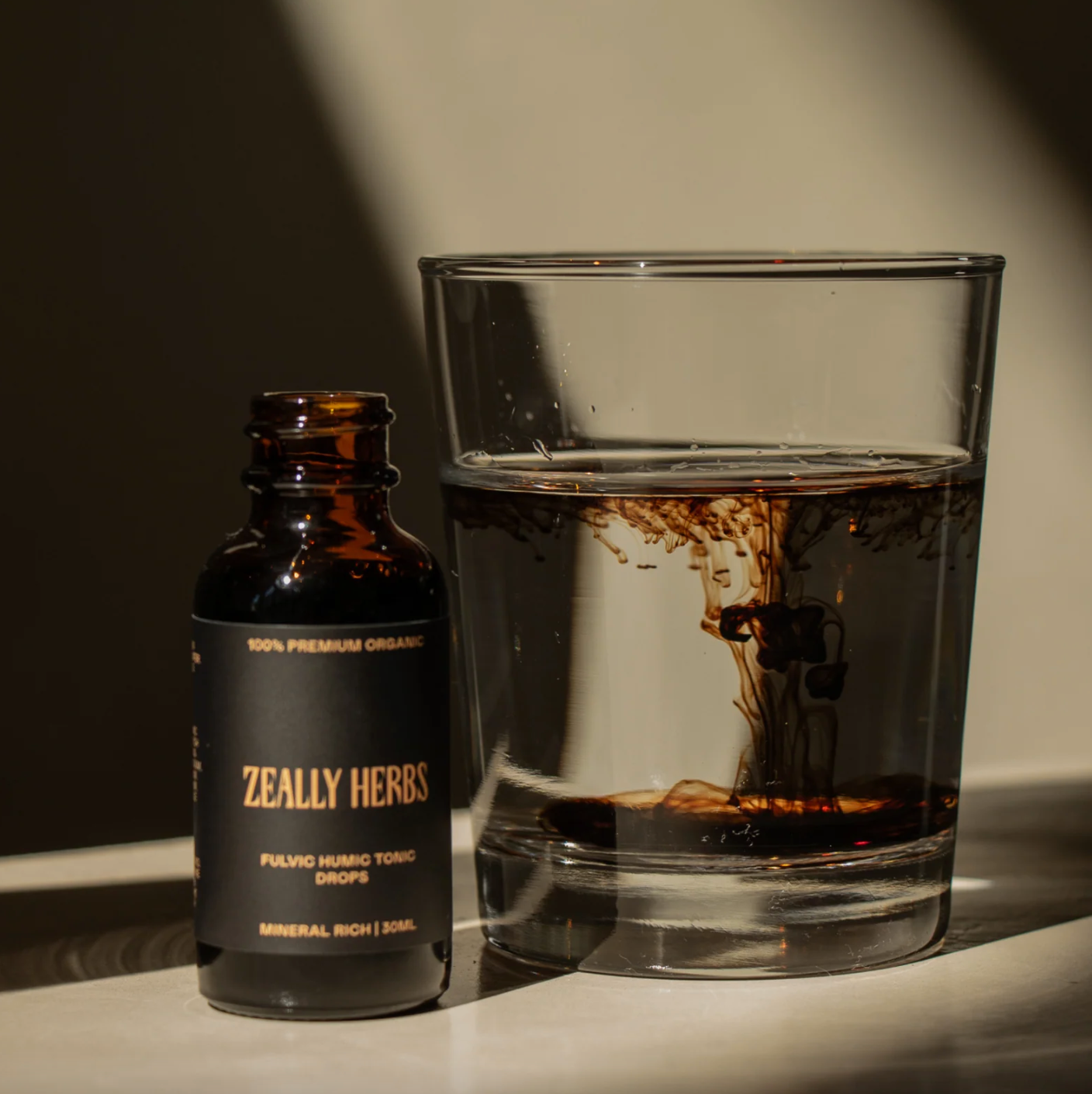 Zeally Herbs Fulvic Humic Tonic Drops 30mL, Heavy Metal & Toxin Binder