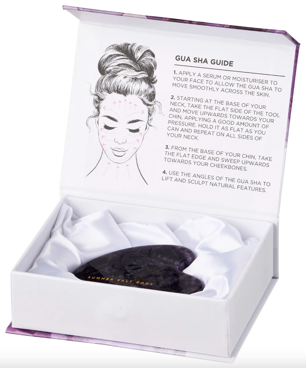 Summer Salt Body Gua Sha Stone, Please Choose Your Crystal