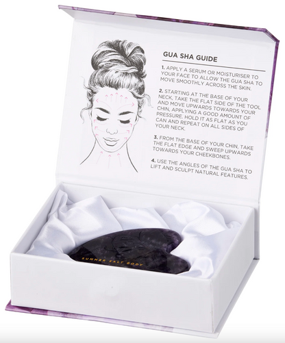 Summer Salt Body Gua Sha Stone, Please Choose Your Crystal