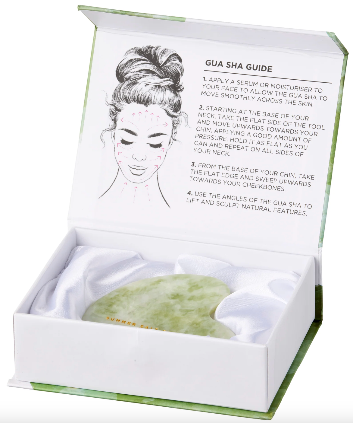 Summer Salt Body Gua Sha Stone, Please Choose Your Crystal