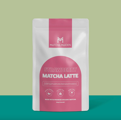 Matcha Maiden Strawberry Matcha Latte 150g, Grown In Japan