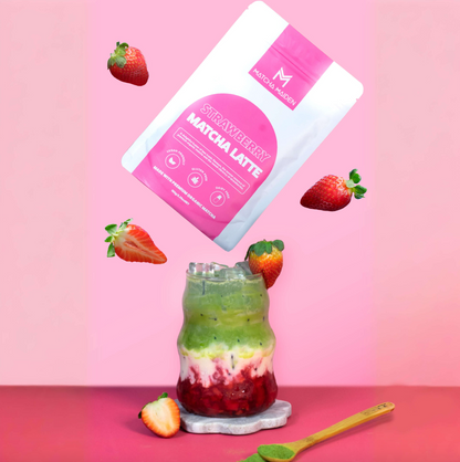 Matcha Maiden Strawberry Matcha Latte 150g, Grown In Japan