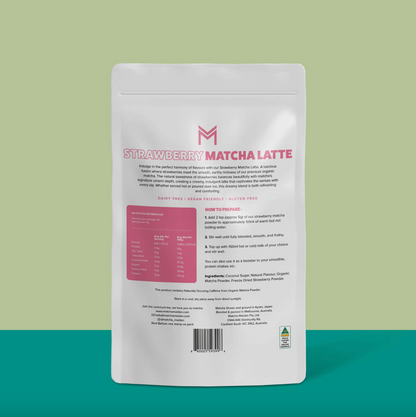 Matcha Maiden Strawberry Matcha Latte 150g, Grown In Japan