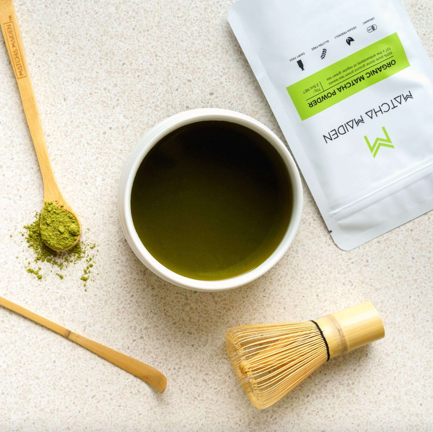 Matcha Maiden Bamboo Matcha Whisk, Eco-friendly & Sustainably Made