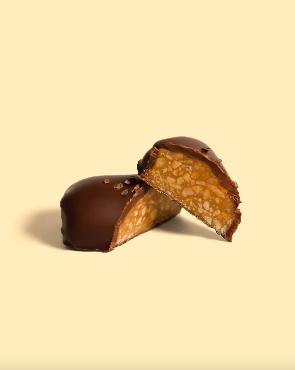 Loco Love Chocolate Five Pack 5 x 35g Bars, Peanut Butter Caramel With Tremella Mushroom