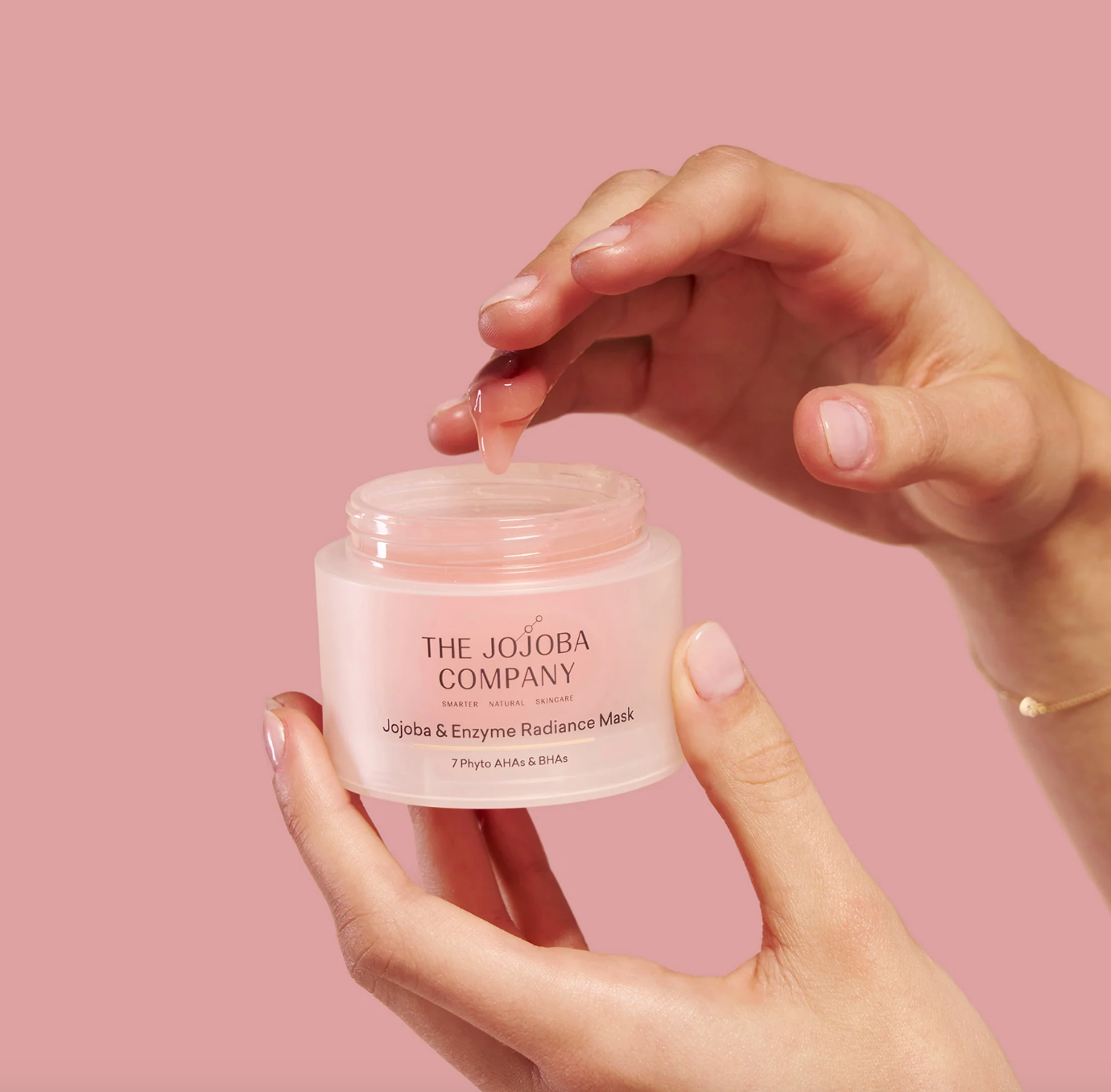 The Jojoba Company Jojoba & Enzyme Radiance Mask 50mL, Brightens & Exfoliates