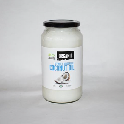 Every Bit Organic Coconut Oil 500mL or 1L, Refined & Deodorised