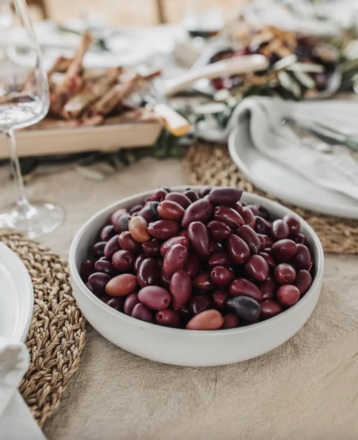 Kangaroo Island Smoked Kalamata Olives 185g, Distinctively Rich & Fruity