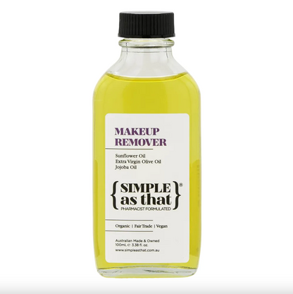 Simple As That Makeup Remover 100mL, With Jojoba & Sunflower Oil