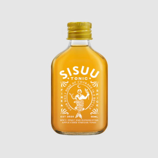 SISUU Fire & Spice Tonic 50mL, 180mL Or 750mL, Contains Apple Cider Vinegar