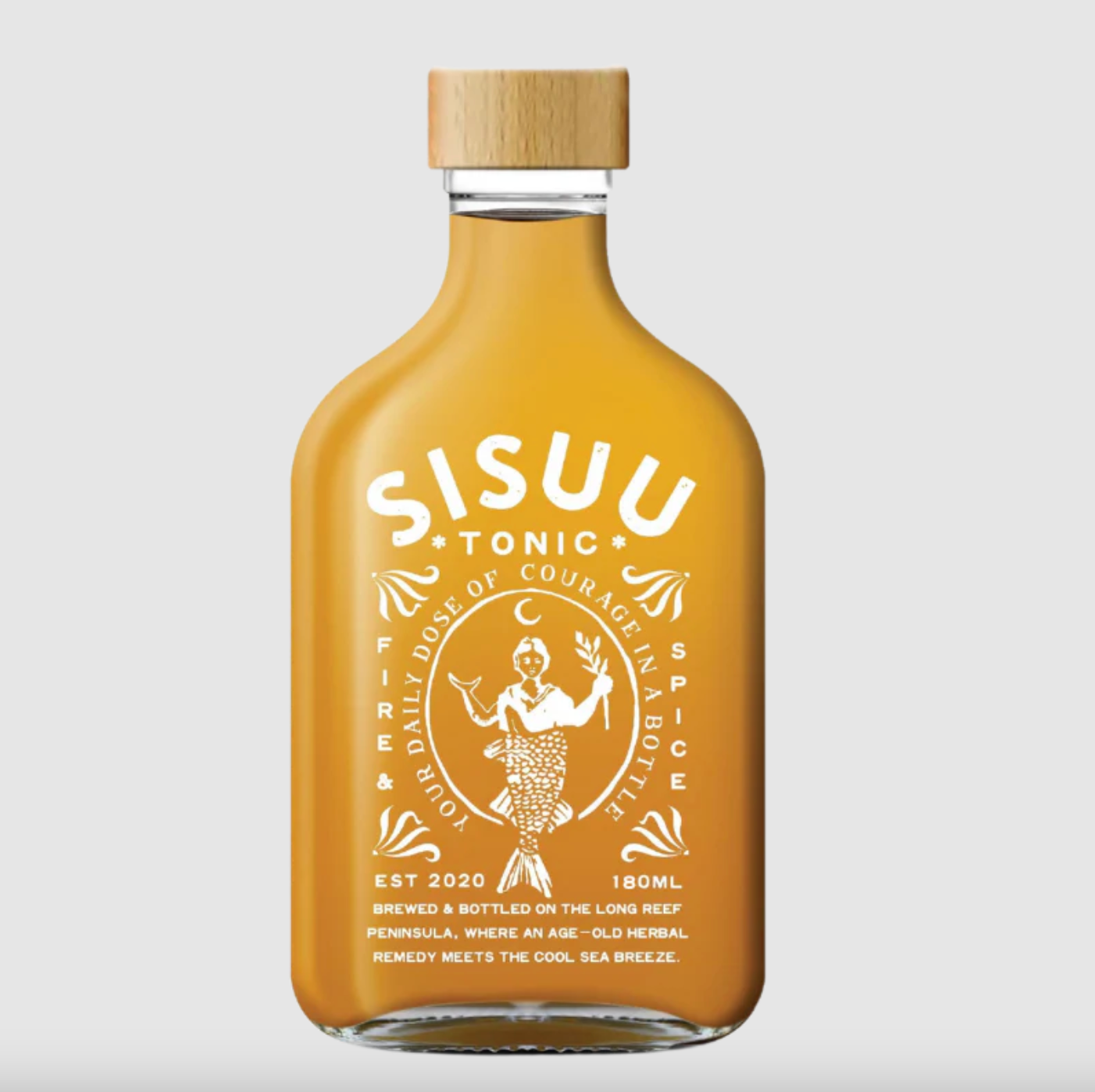 SISUU Fire & Spice Tonic 50mL, 180mL Or 750mL, Contains Apple Cider Vinegar