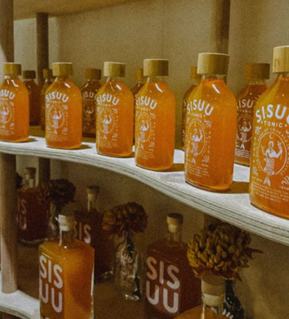 SISUU Fire & Spice Tonic Refill Satchel 700mL, Contains Apple Cider Vinegar