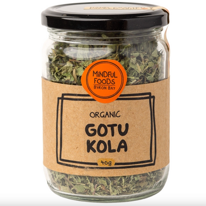 Mindful Foods Organic Gotu Kola 80g, Ancient Nerve Tonic