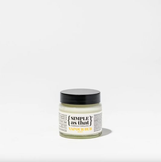 Simple As That Vapour Rub Baby 50g, Improves Breathing & Congestion