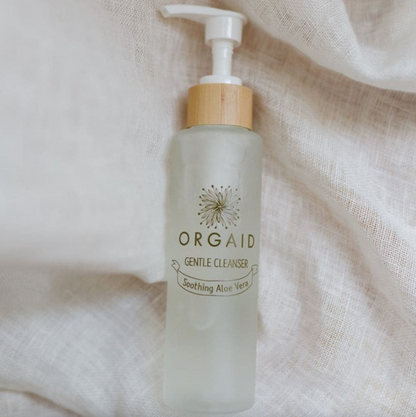 Orgaid 72% Organic Gentle Cleanser 120mL, With Soothing Aloe Vera