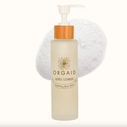 Orgaid 72% Organic Gentle Cleanser 120mL, With Soothing Aloe Vera