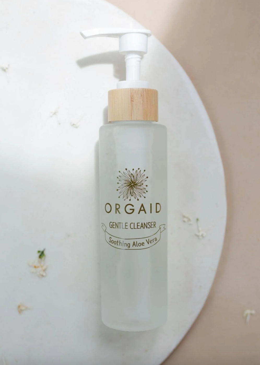 Orgaid 72% Organic Gentle Cleanser 120mL, With Soothing Aloe Vera