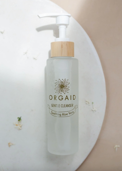 Orgaid 72% Organic Gentle Cleanser 120mL, With Soothing Aloe Vera