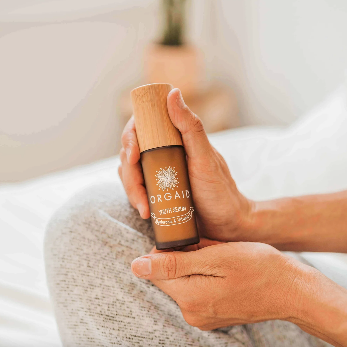 Orgaid Hyaluronic & Vitamin C Youth Serum 36mL, 80% Organic