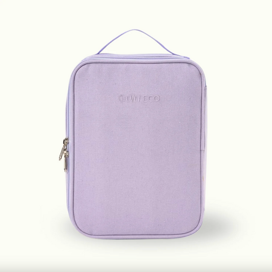 Ever Eco Insulated Lunch Bag with Ice Pack, Lilac Colour