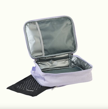 Ever Eco Insulated Lunch Bag with Ice Pack, Lilac Colour