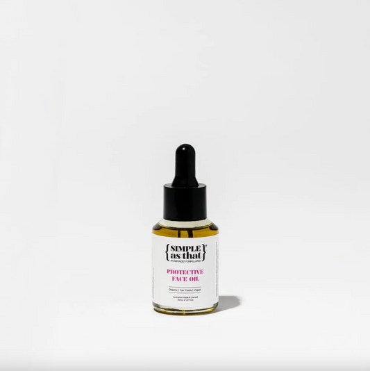 Simple As That Protective Face Oil 20mL, Provides Anti-Ageing Protection