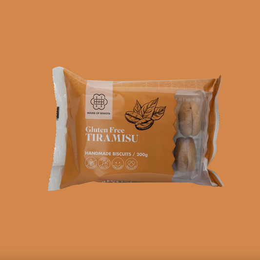 House Of Biskota Gluten Free Tiramisu Biscuits 200g, Handmade With Love