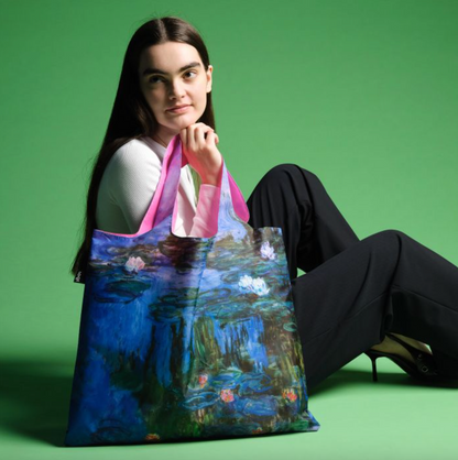LOQI Shopping Bag, Water Lillies by Claude Monet
