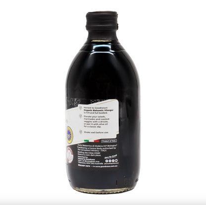 Honest To Goodness Organic Balsamic Vinegar Of Modena 500mL, Product Of Italy