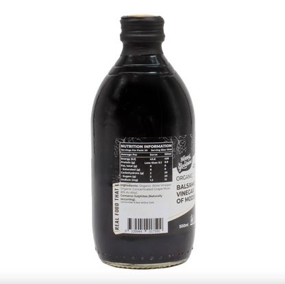 Honest To Goodness Organic Balsamic Vinegar Of Modena 500mL, Product Of Italy