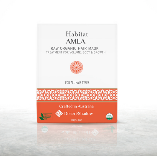 Desert Shadow Habitat Amla Raw Organic Hair Mask 80g, Treatment For Volume & Growth