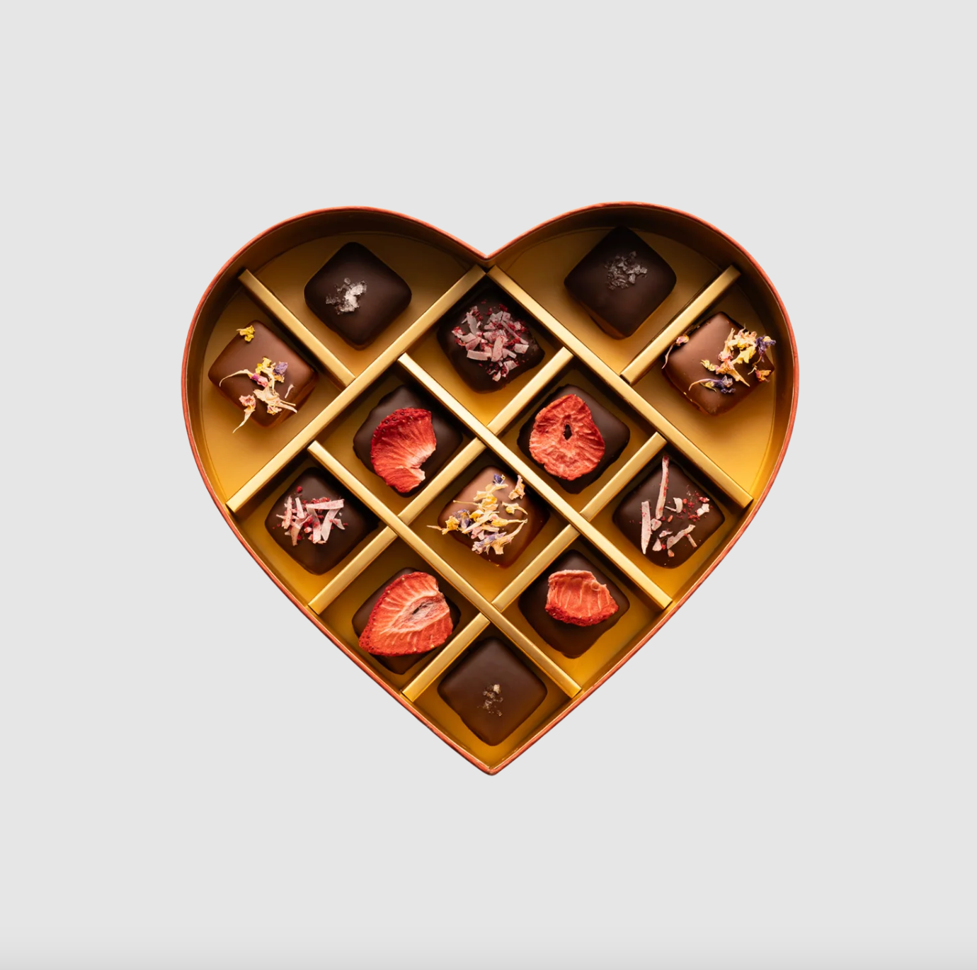 Loco Love Limited Edition 13 Assorted Truffles In A Heart Gift Box, Love Is The Answer