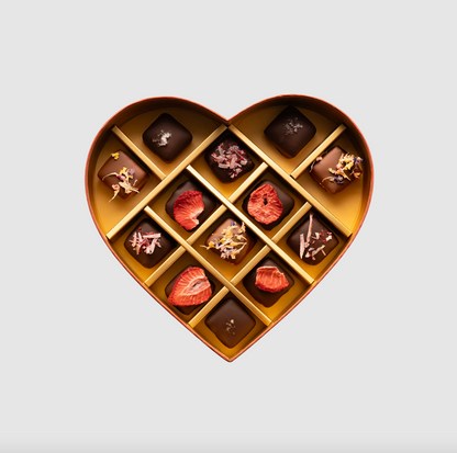 Loco Love Limited Edition 13 Assorted Truffles In A Heart Gift Box, Love Is The Answer