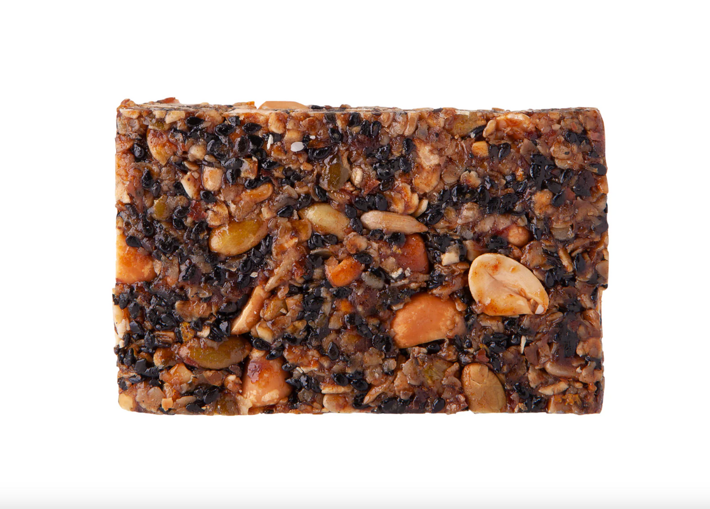 The Crafty Weka Date & Orange Bar 75g, With Black Roasted Sesame Seeds