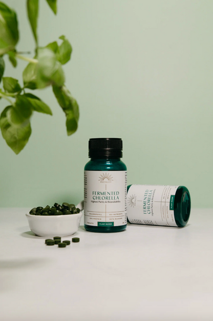 Phytality Plant-Based Fermented Chlorella 240 Tablets, With The Highest Purity & Bioavailability