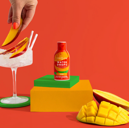 Vital Zing Flavour Enhancer Mango Water Drops 45mL, Sugar & Colouring Free