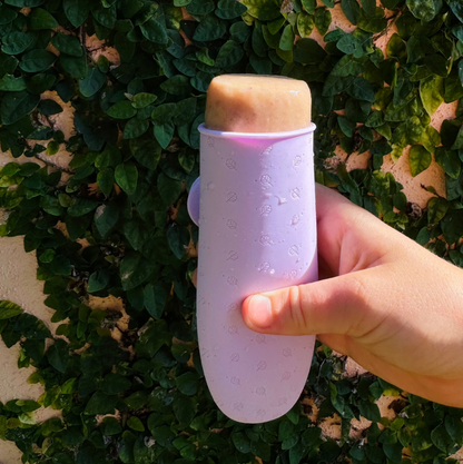 Ever Eco Silicone Popsicle Moulds Set Of 4, With Lids Attached