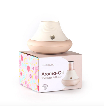 Lively Living Waterless Diffuser Aroma-Oil, Rechargeable