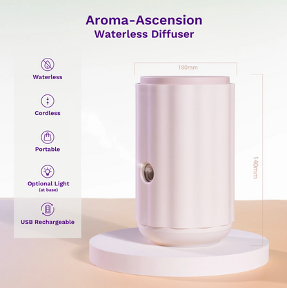 Lively Living Waterless Diffuser Aroma-Ascension, Rechargeable