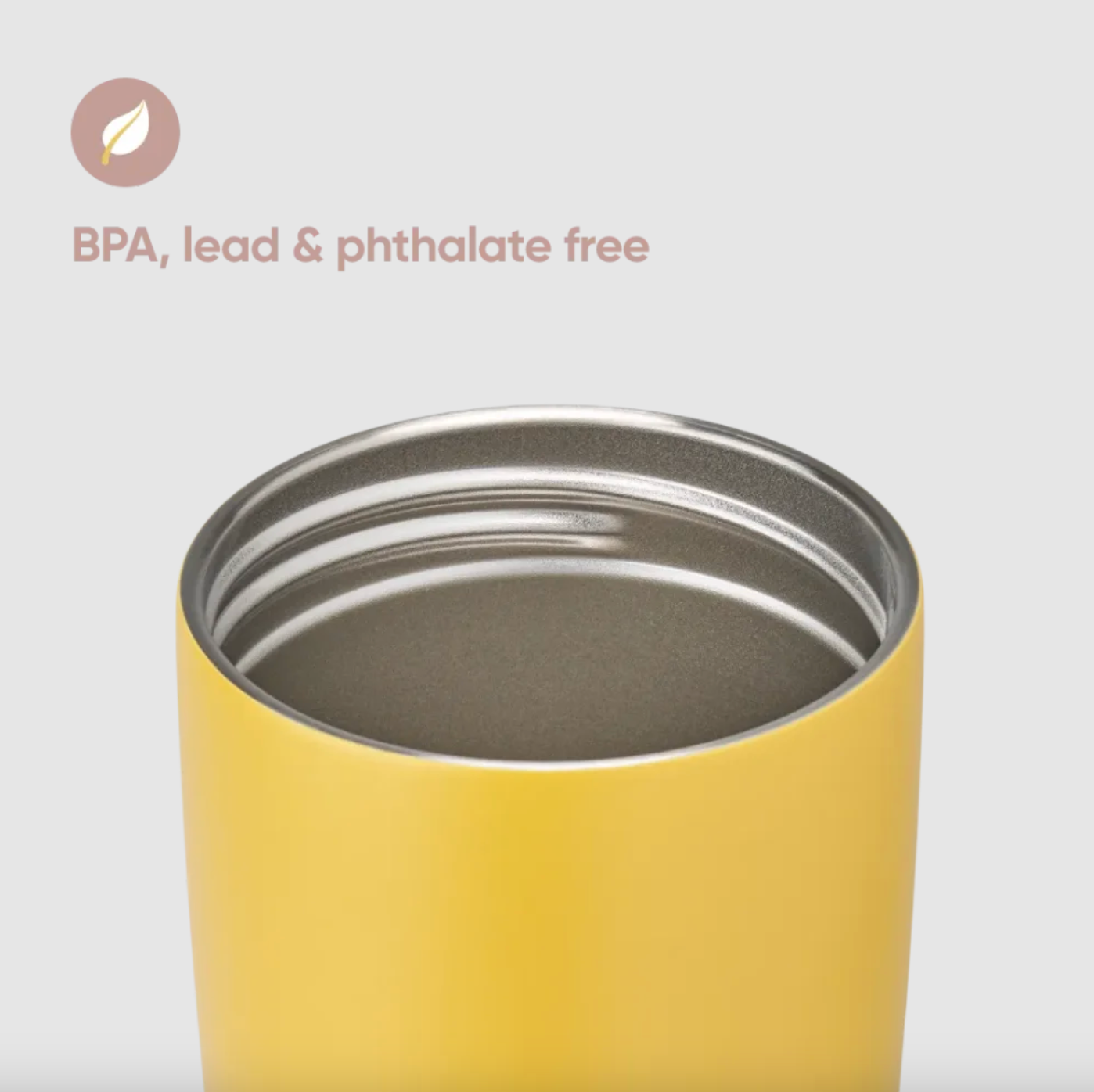 Owala SmoothSip Slider Stainless Steel Tumbler 12oz, Golden Quest