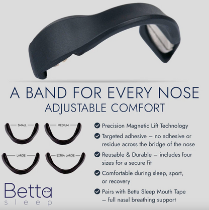 Betta Sleep Magnetic BreatheBand 15 Day Starter Kit, Opens Nasal Passages