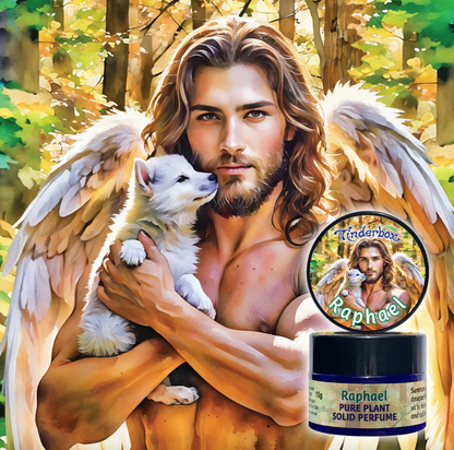 Tinderbox Raphael Solid Perfume 15g, A Scent Of Healing & Nurturing