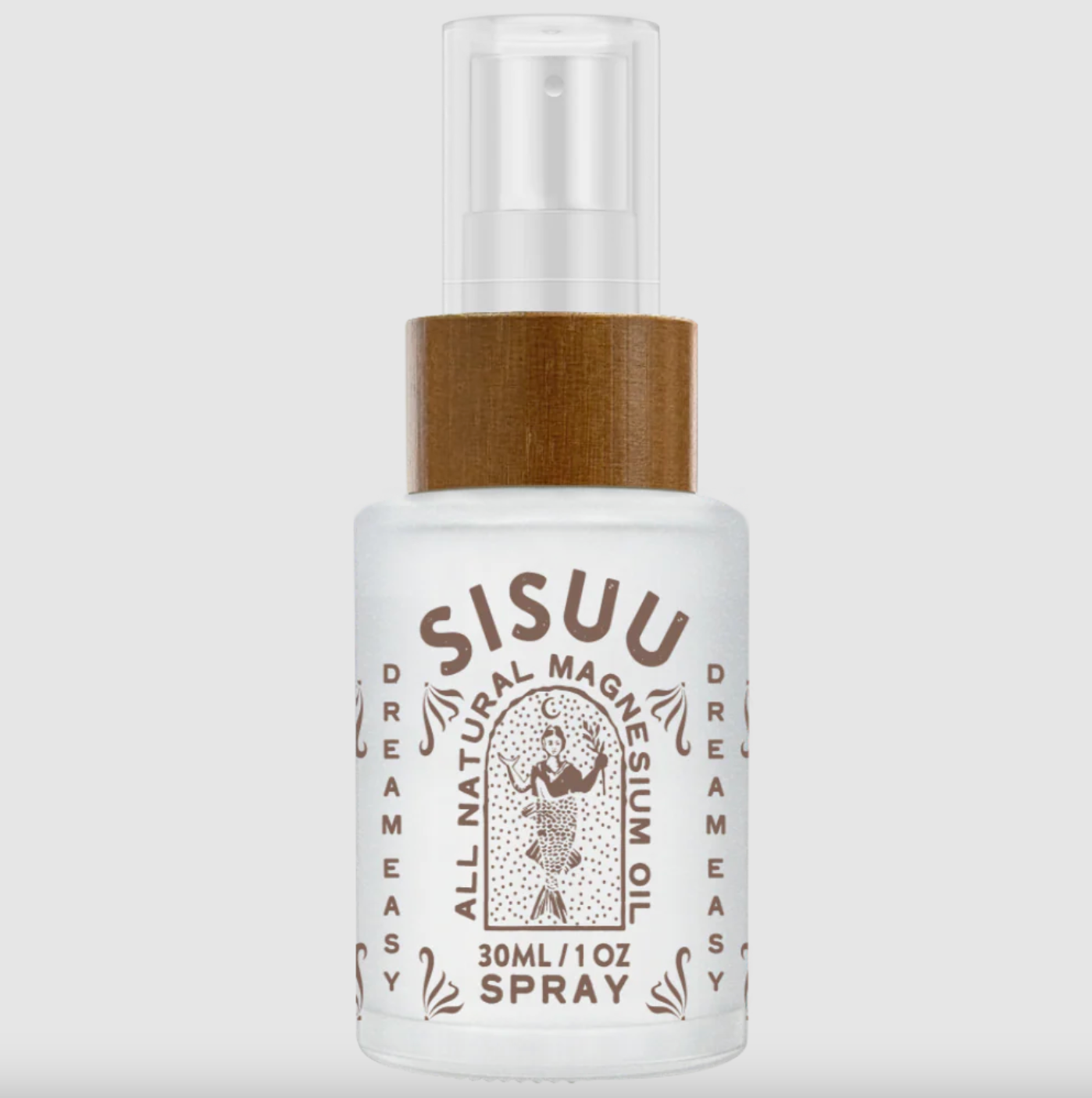 SISUU Magnesium Oil Cedar Veil Spray 30mL Or 100mL, Natural Minerals To Enhance Muscle Recovery