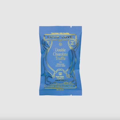 Loco Love Chocolate 35g, Double Chocolate Truffle With Peruvian Cacao Nibs