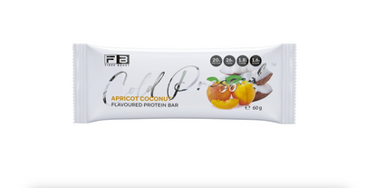 Fibre Boost Cold Pressed Protein Bar Single or Box of 12, Apricot Coconut Flavour