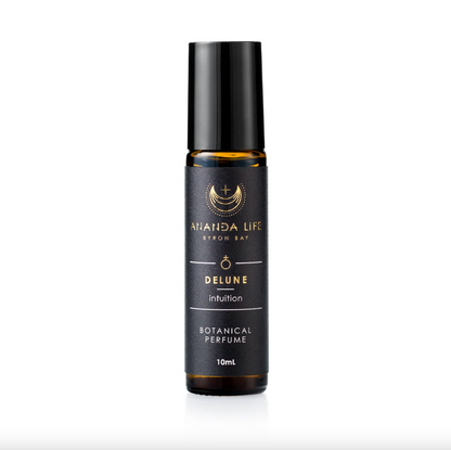 Ananda Life Delune Botanical & Aromatherapy Perfume Roller 10mL, Intuition